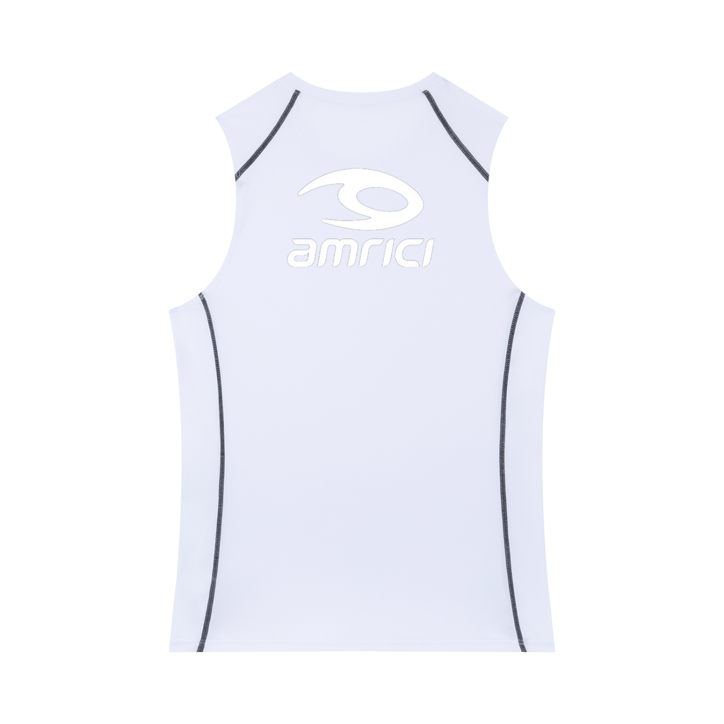 THE FLARE Performance Men's Slim-Fit Topstitch Tank Top
