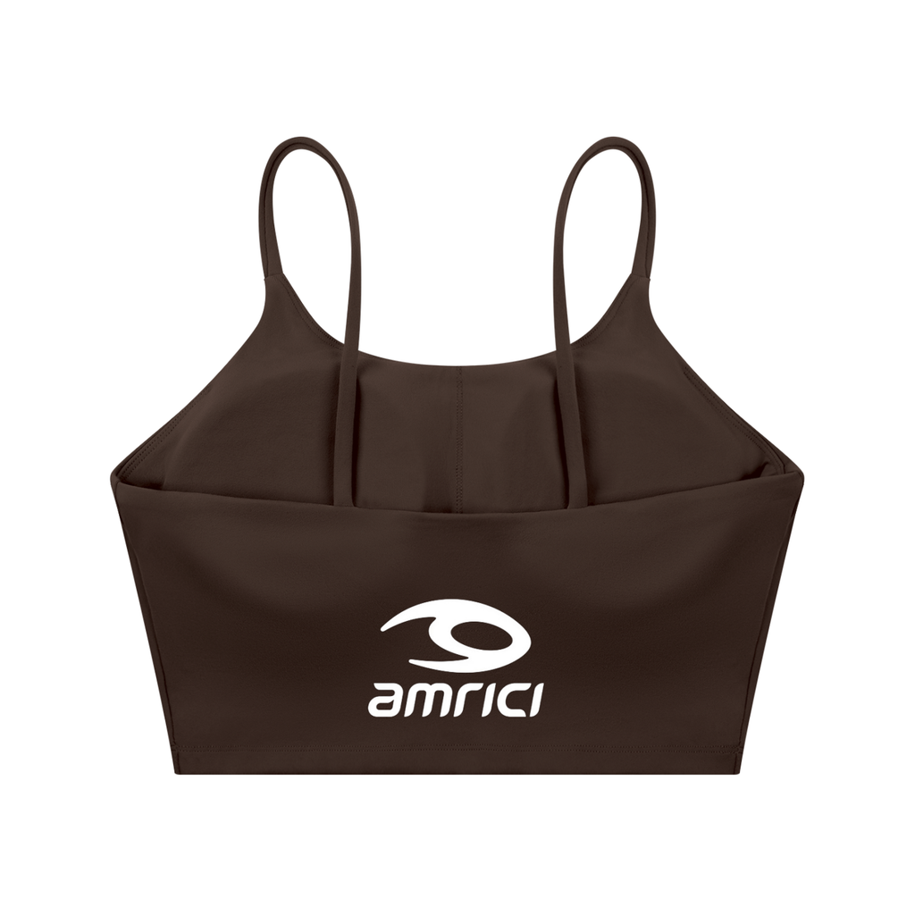 Spaghetti Strap Yoga Sports Bra