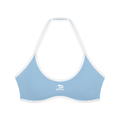 THE HEAT Women's Halter Color Block Sports Bra