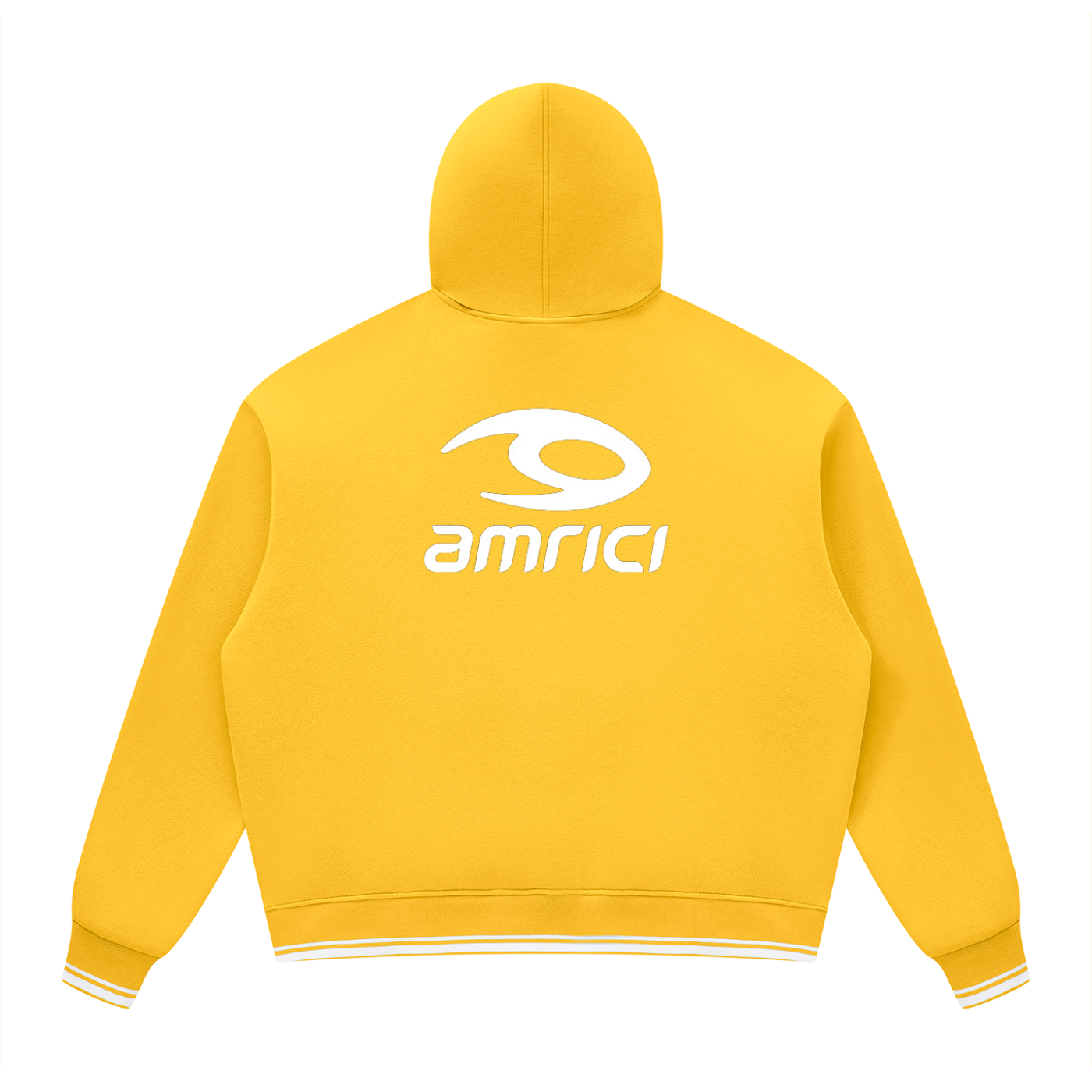 THE  CINDER Unisex Oversized Color Block Fleece Sun-Hoodie