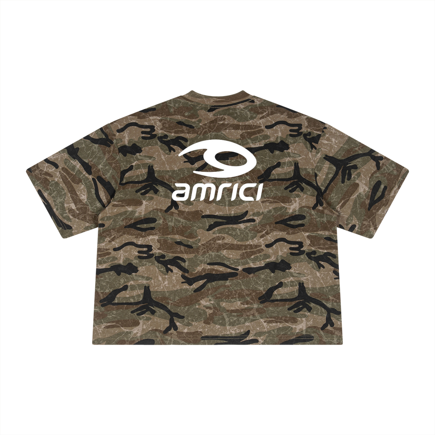 THE BLAST Unisex Boxy Camo Print T-Shirt