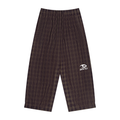 THE HEAT Unisex Plaid Wide Track Leg Pants