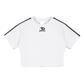 THE FLARE Taped Cooling Performance Crop Top