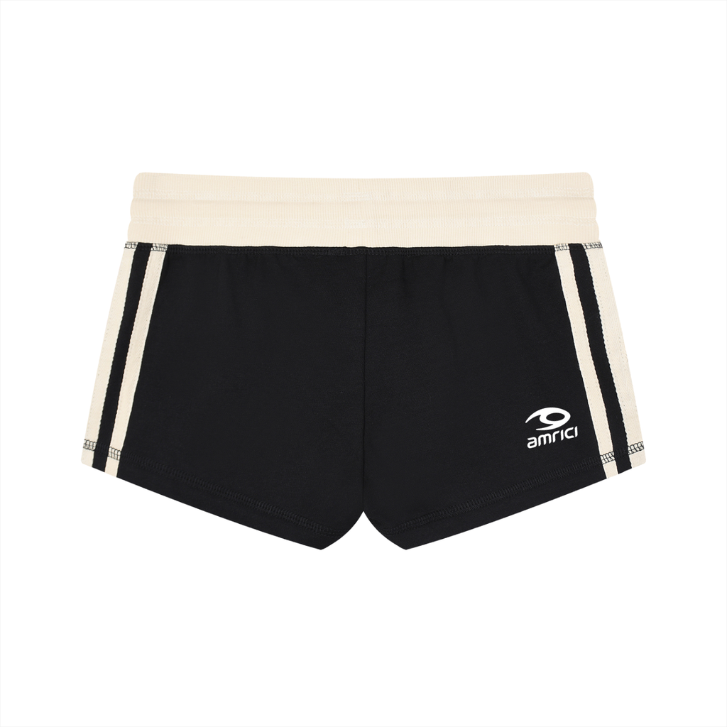 Women's Contrast Stripe Track Shorts