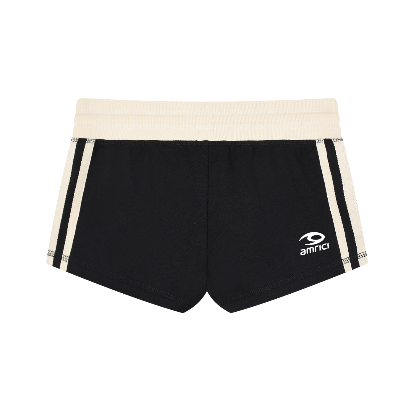 Women's Contrast Stripe Track Shorts