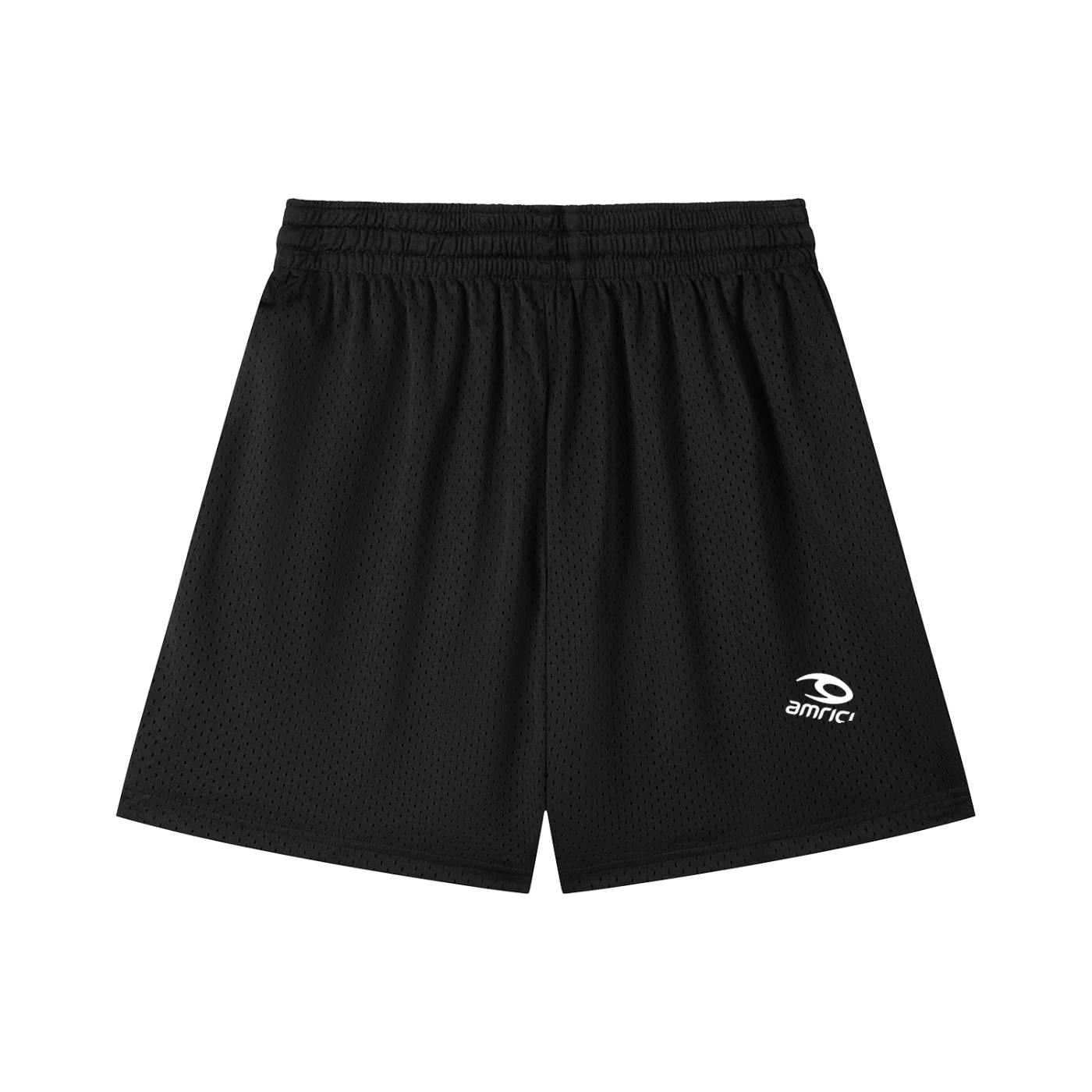 Mesh Drawstring Shorts