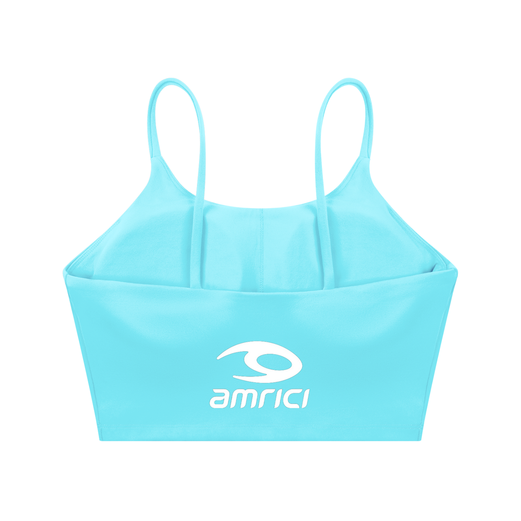 Spaghetti Strap Yoga Sports Bra