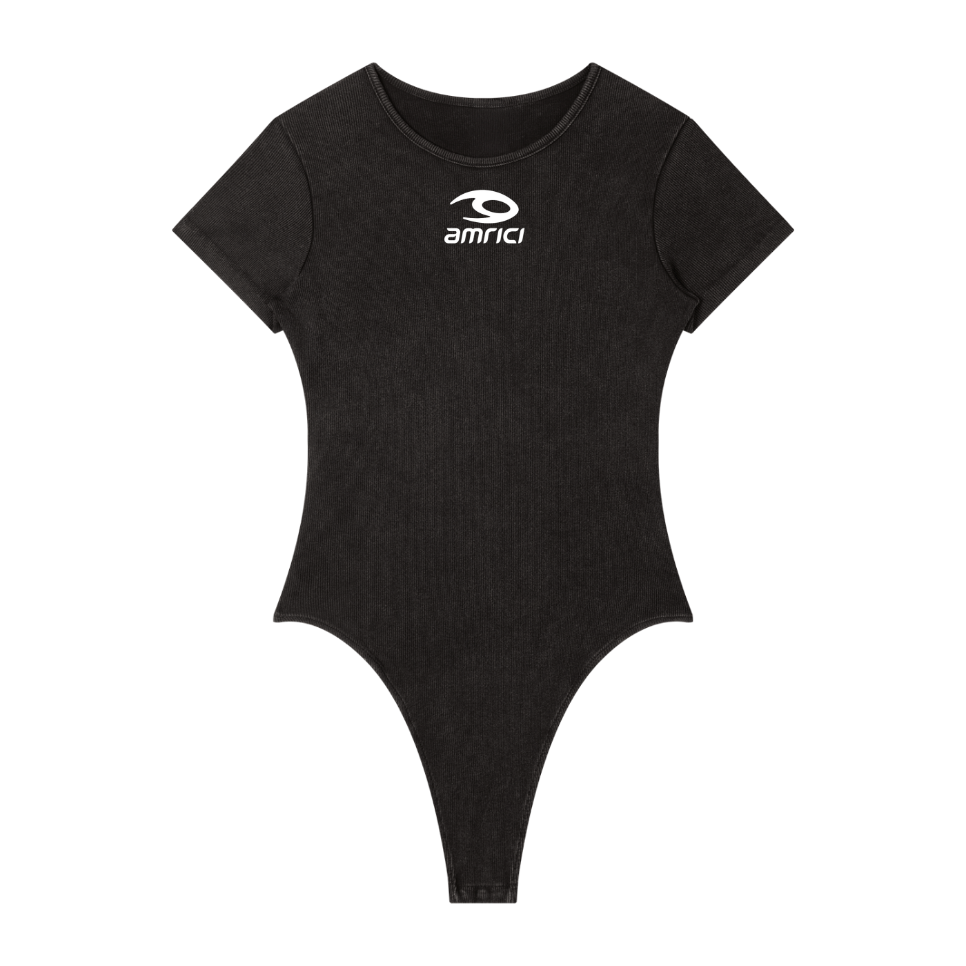 THE BURN Women's Mineral Wash Crewneck Bodysuit
