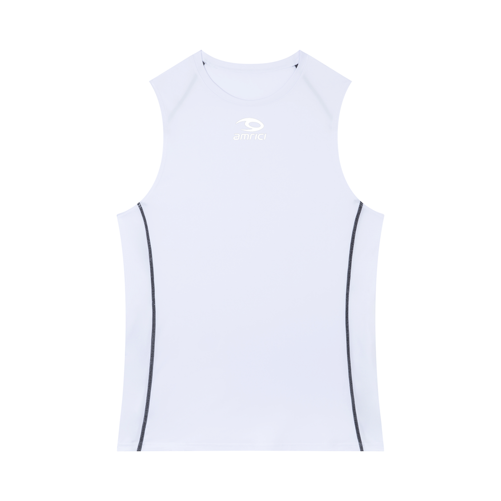 THE FLARE Performance Men's Slim-Fit Topstitch Tank Top