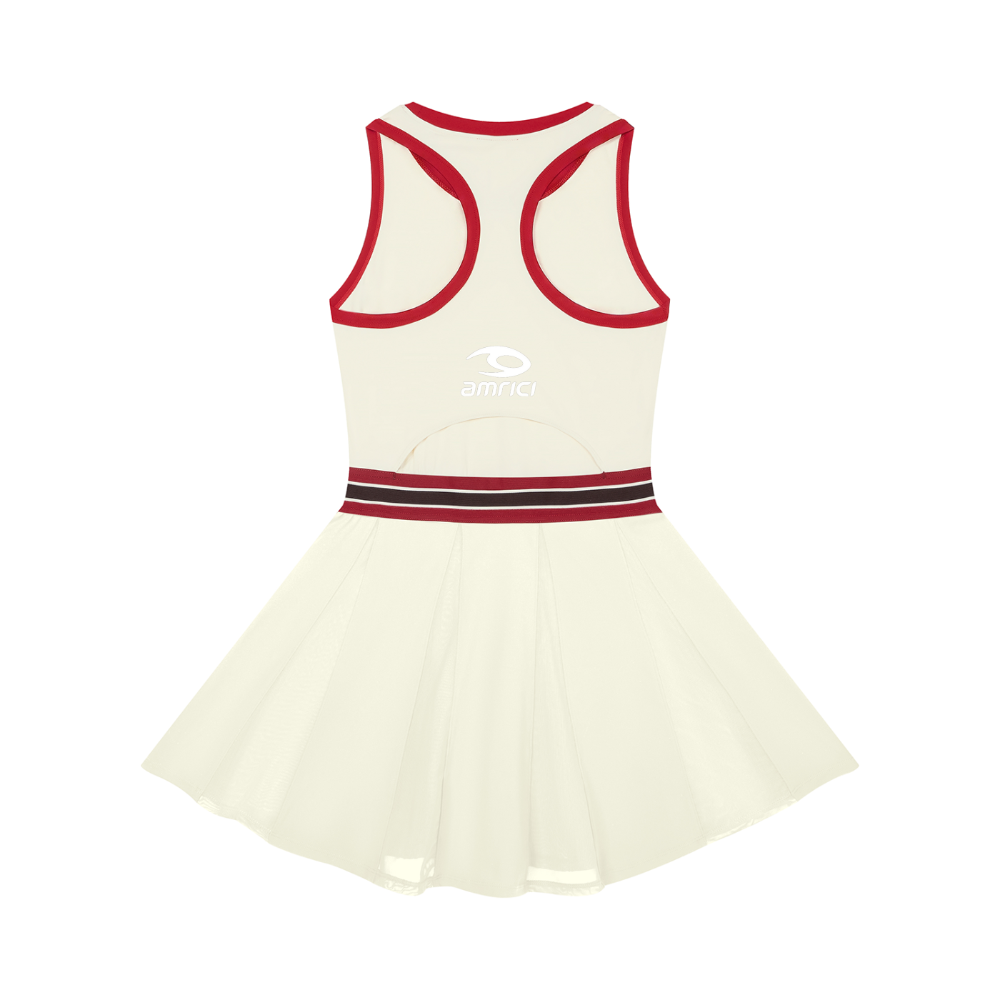 THE RAY Women's Color Block A-Line Sleeveless Dress