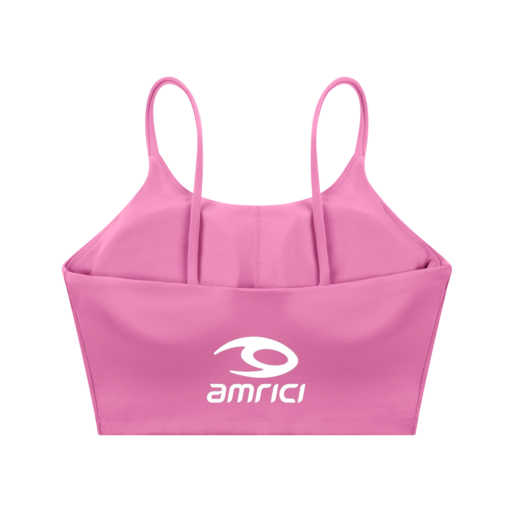 Spaghetti Strap Yoga Sports Bra