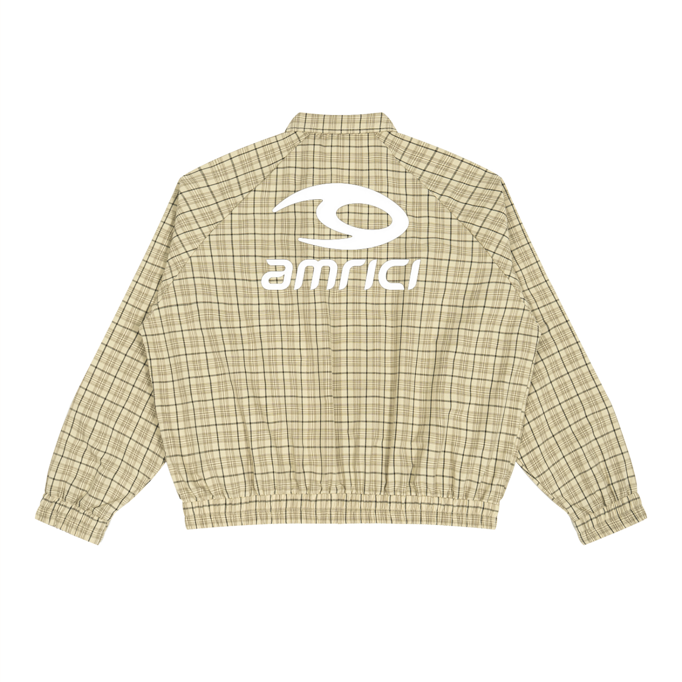 THE HEAT Unisex Plaid Full-Zip Track Jacket