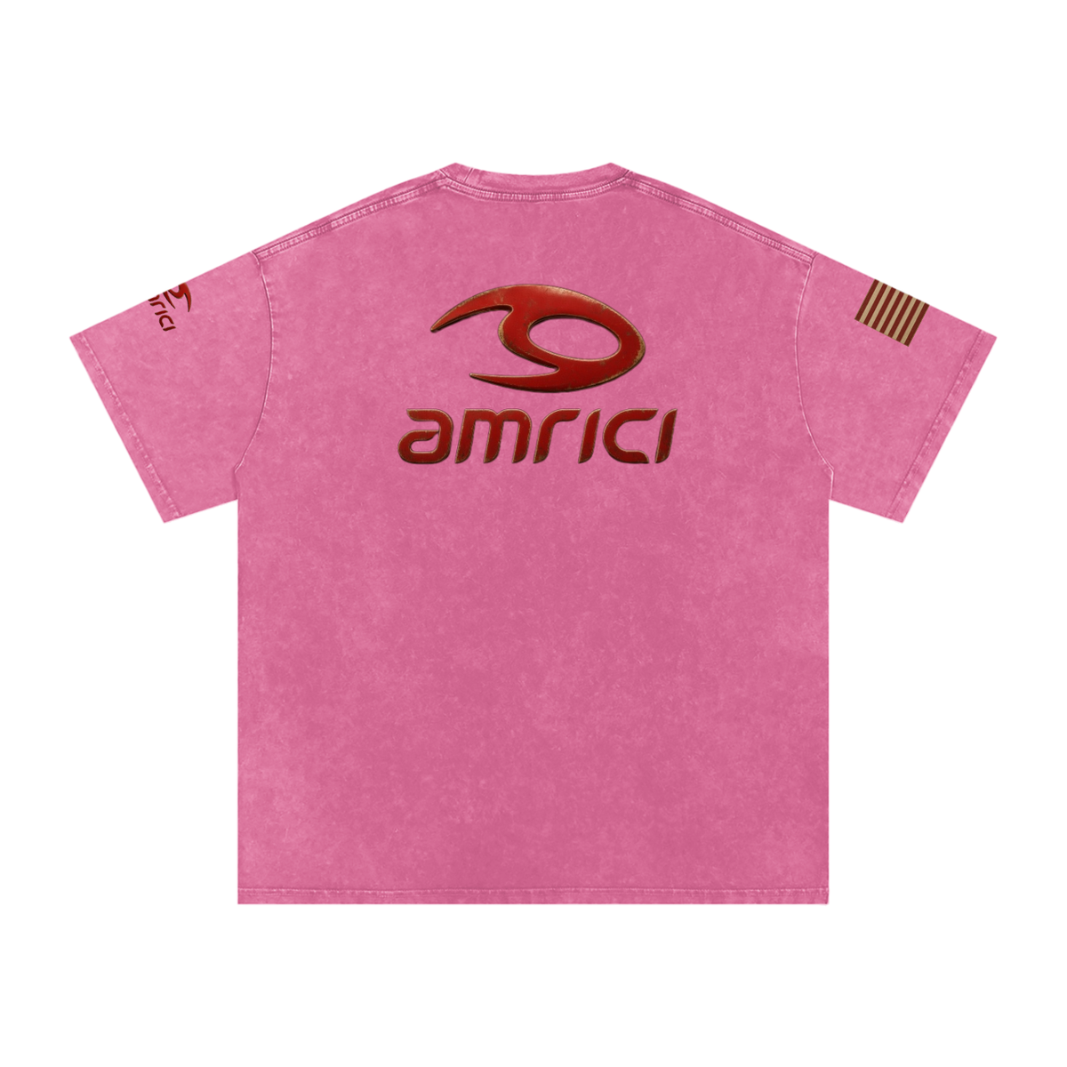 THE BLAST Snow Washed Oversized Cotton T-Shirt