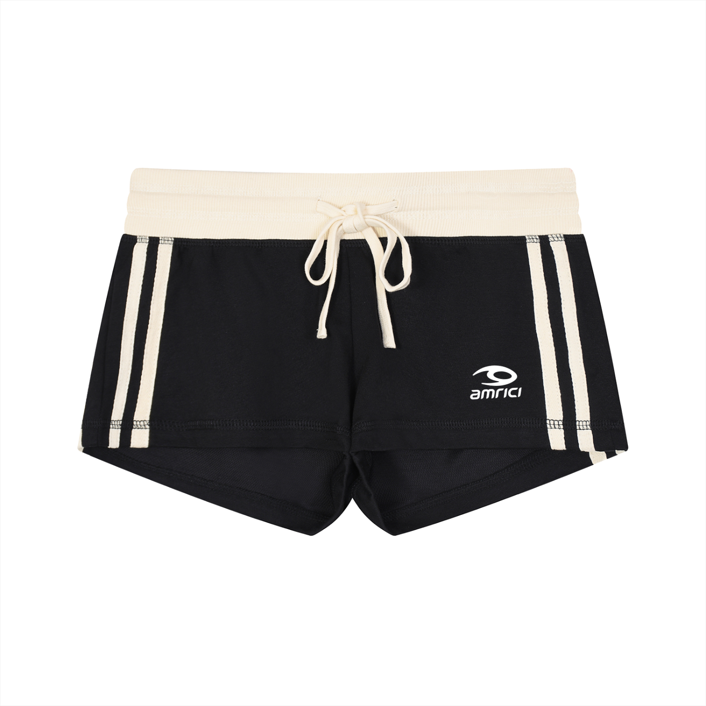 Women's Contrast Stripe Track Shorts