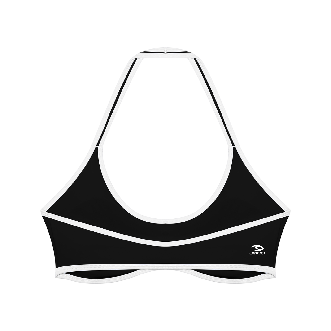 THE HEAT Women's Halter Color Block Sports Bra