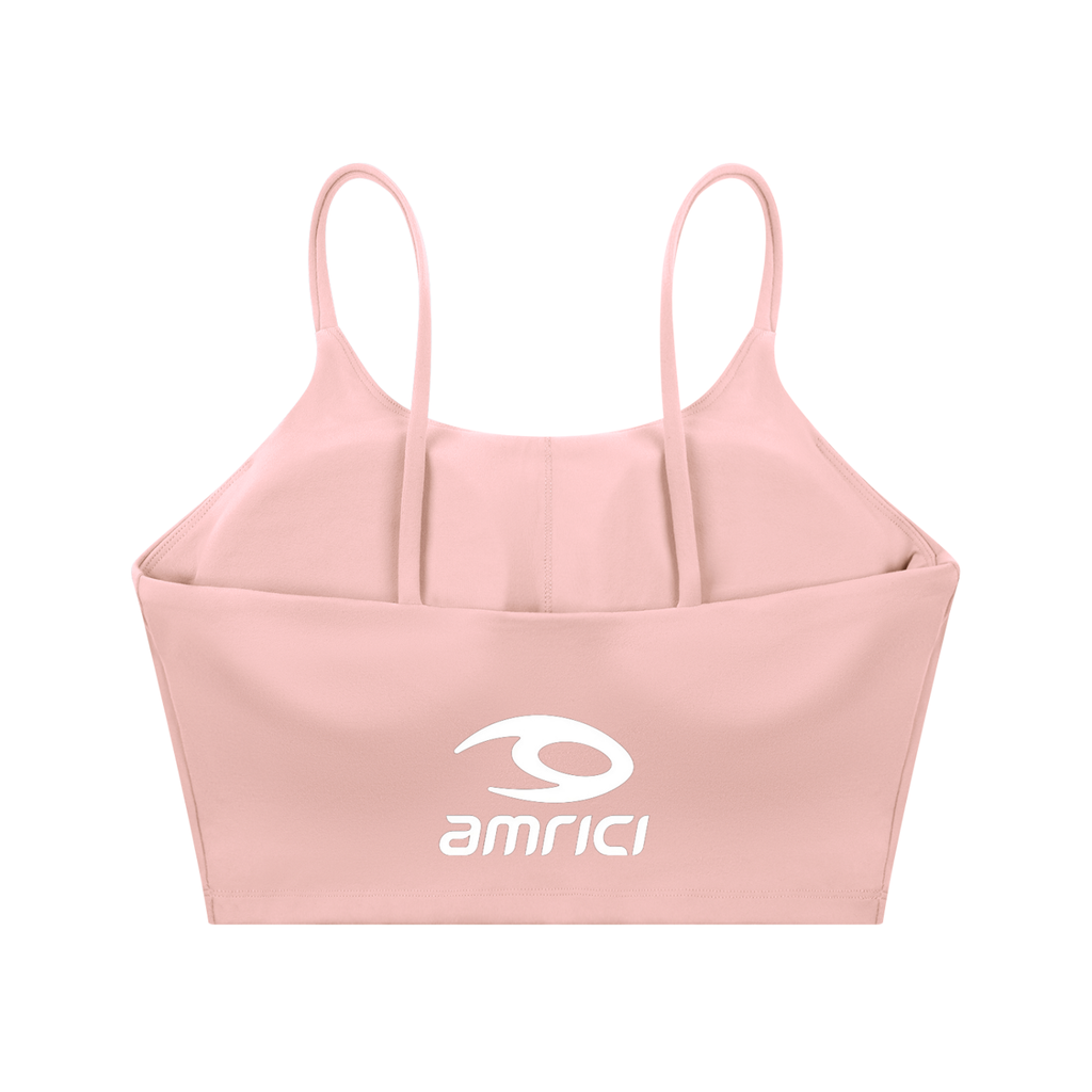 Spaghetti Strap Yoga Sports Bra