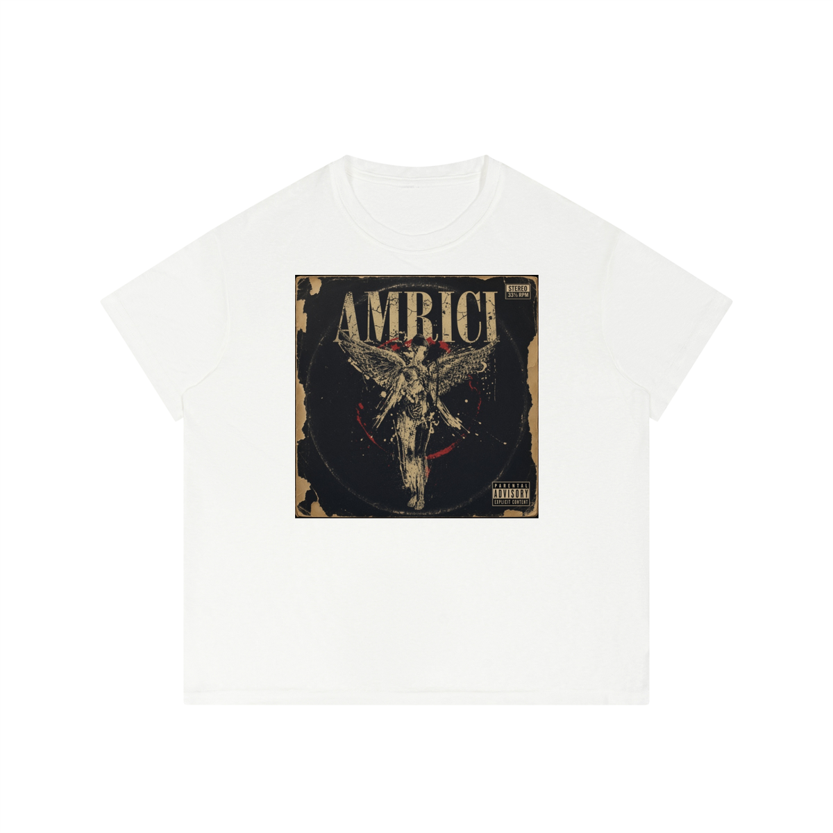 THE FIREROCK Men’s Sheer Lyocell Blend Boxy T-Shirt