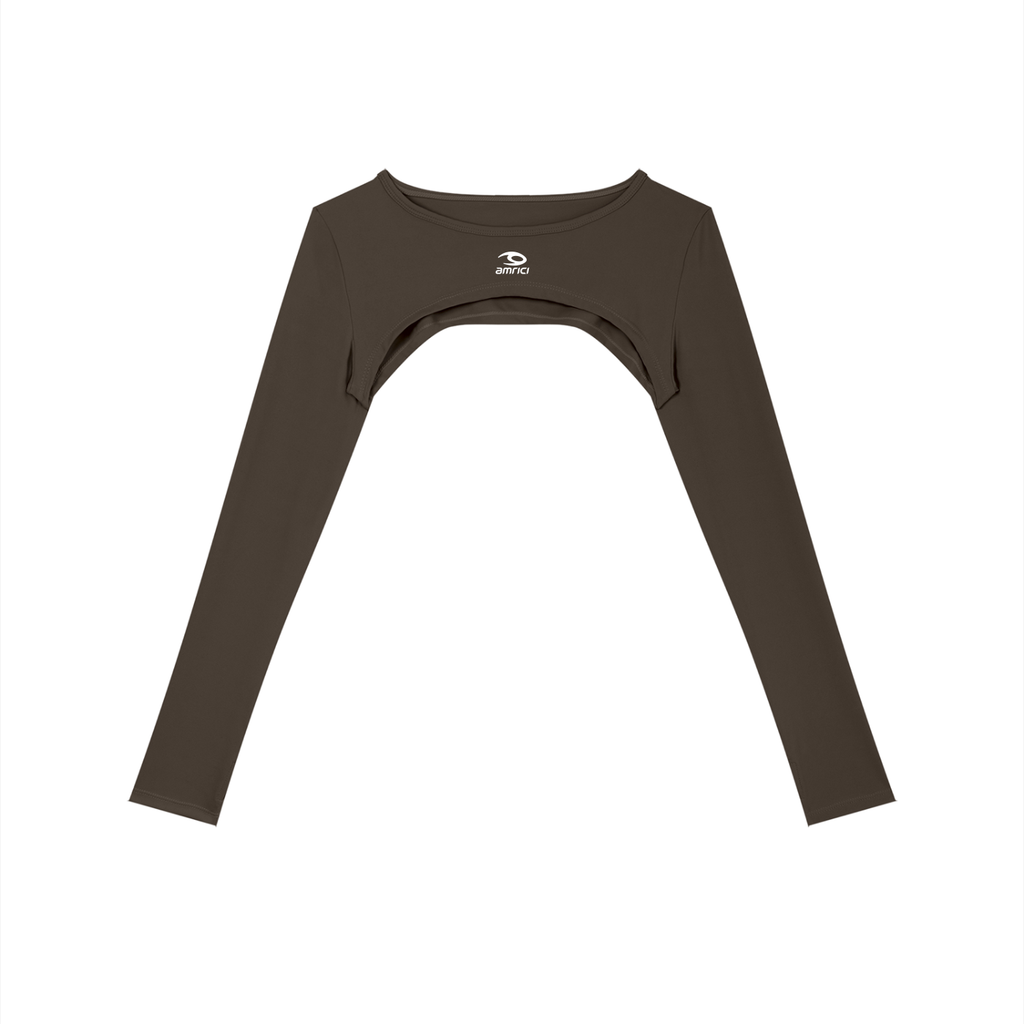 THE HEAT Women’s Stylish Cutout Long Sleeve Sports Shrug