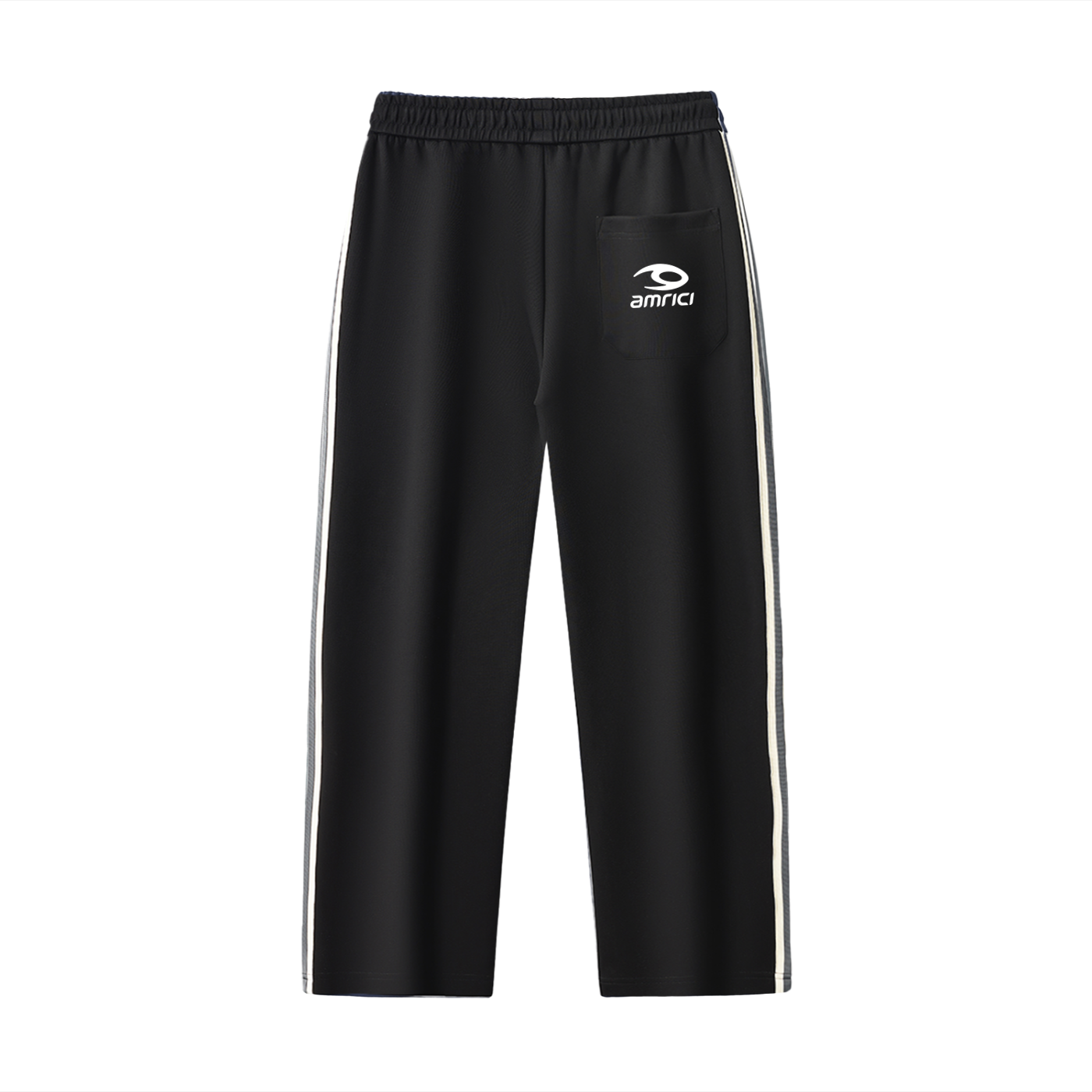 THE SPARK Side-Stripe Straight-Leg  Pants
