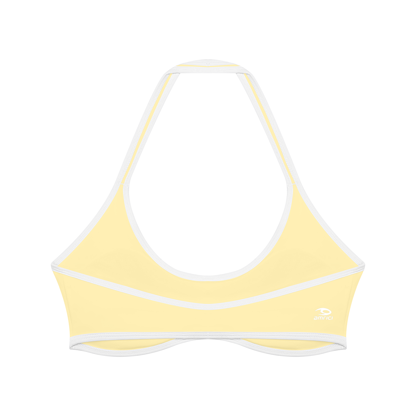 THE HEAT Women's Halter Color Block Sports Bra