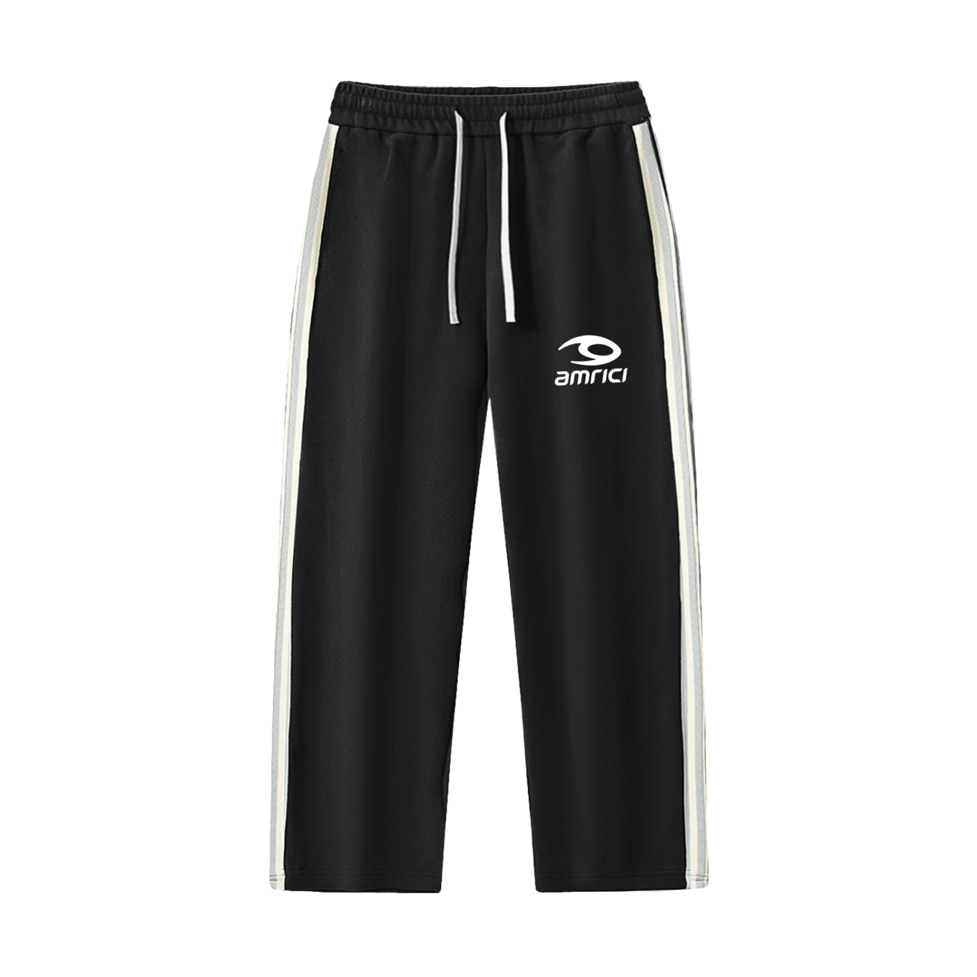 THE SPARK Side-Stripe Straight-Leg  Pants