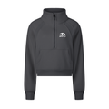 THE FLARE Unisex Performance Cropped Half-Zip Sweatshirt