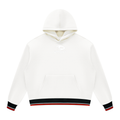 THE  CINDER Unisex Oversized Color Block Fleece Sun-Hoodie