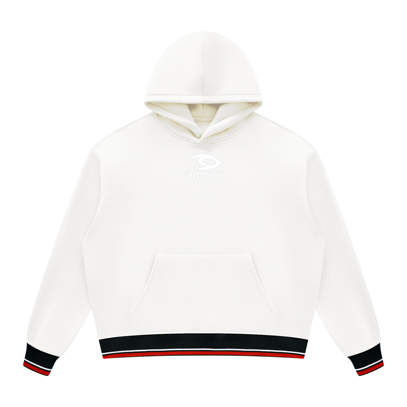 THE  CINDER Unisex Oversized Color Block Fleece Sun-Hoodie