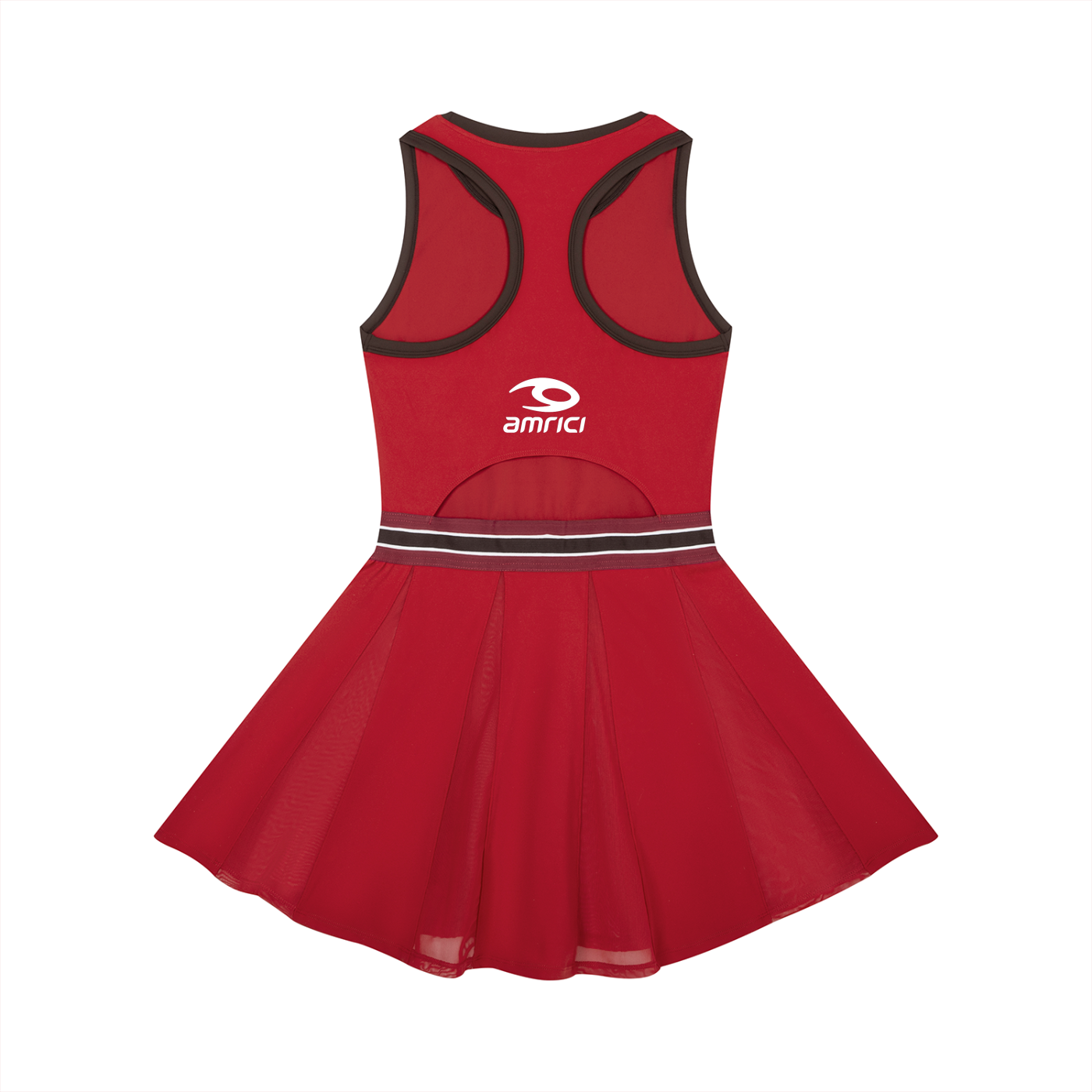 THE RAY Women's Color Block A-Line Sleeveless Dress