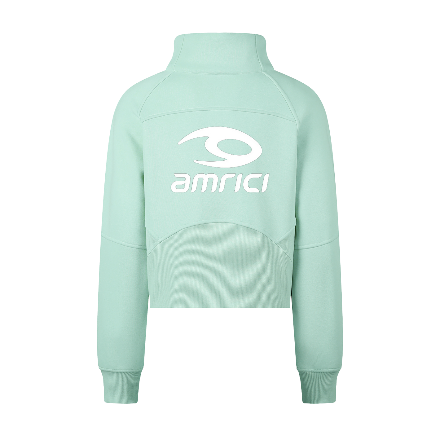 THE FLARE Unisex Performance Cropped Half-Zip Sweatshirt