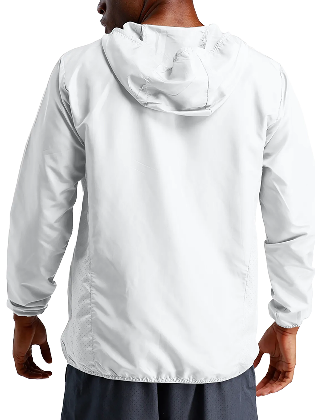 THE WILD Lightweight Soft Hooded Windbreaker Rain  Jacket