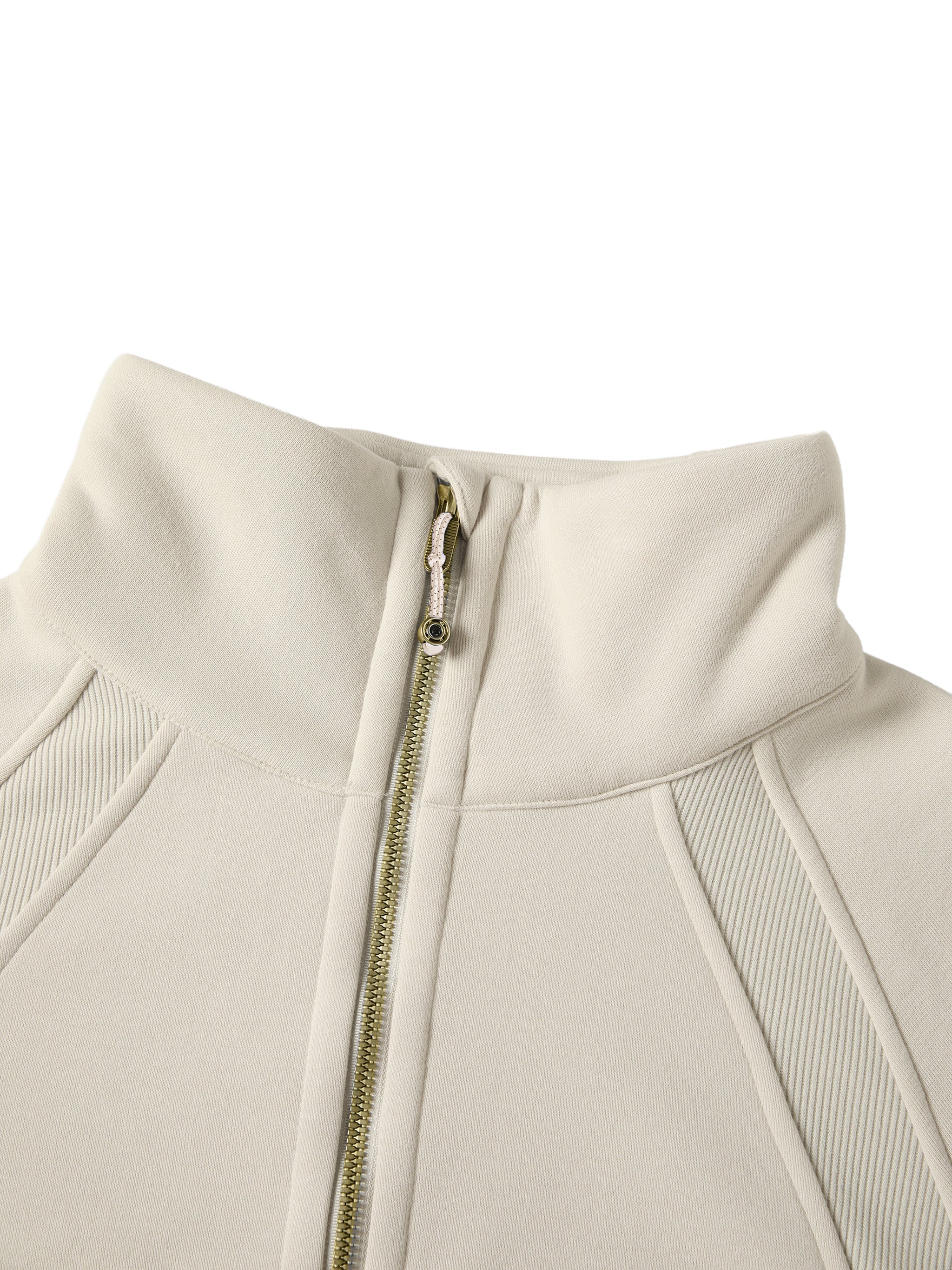 THE FLARE Unisex Performance Cropped Half-Zip Sweatshirt