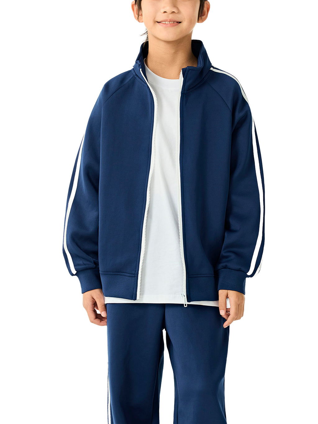 THE BOOST Kids’ Contrast Tape Coach Track Suit Jacket