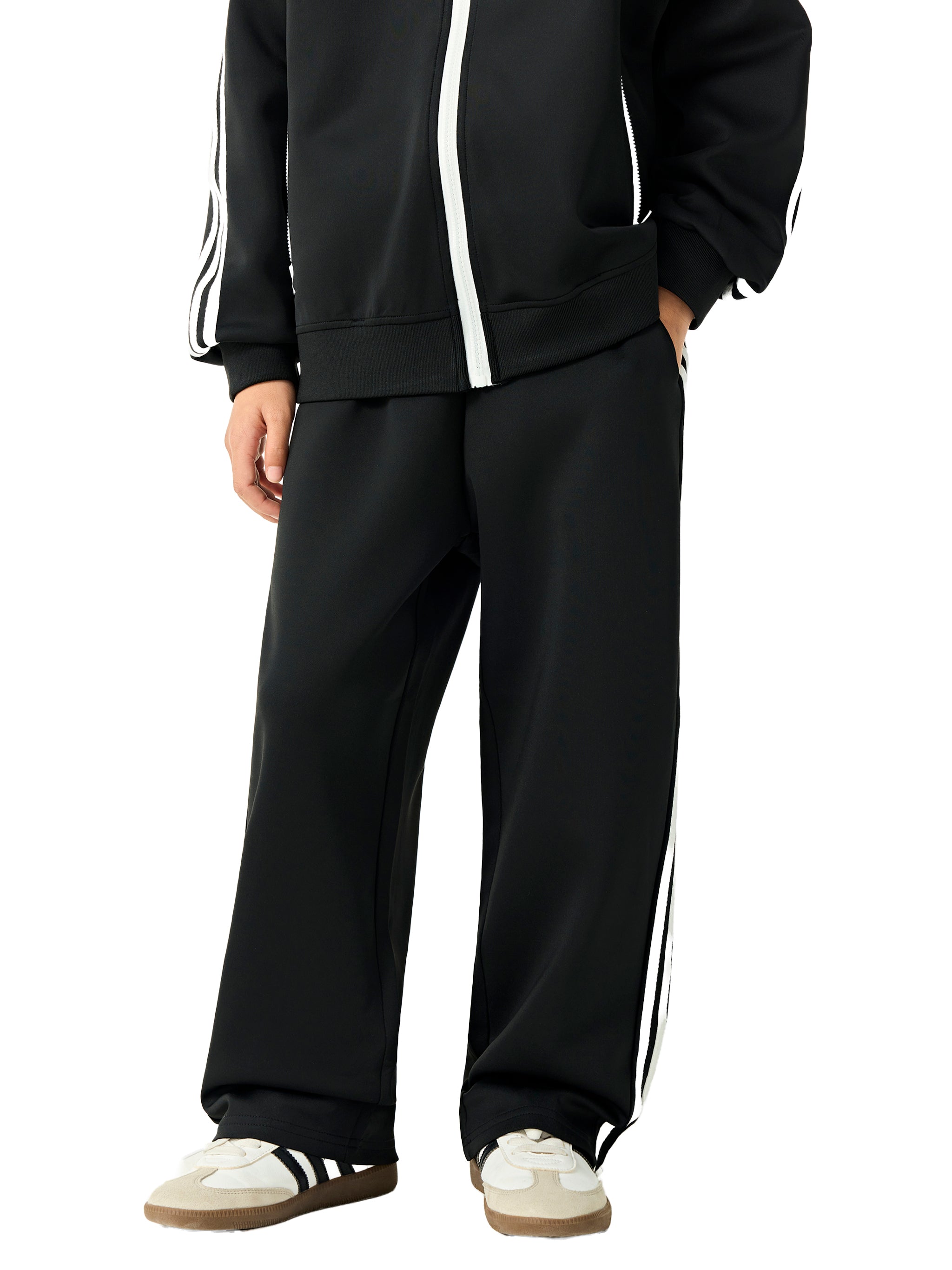 THE BOOST Kids’ Contrast Coach Track Suit Sweatpants
