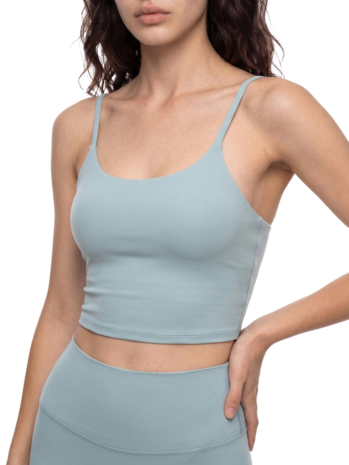 THE FLASH Spaghetti Strap Yoga Sports Bra