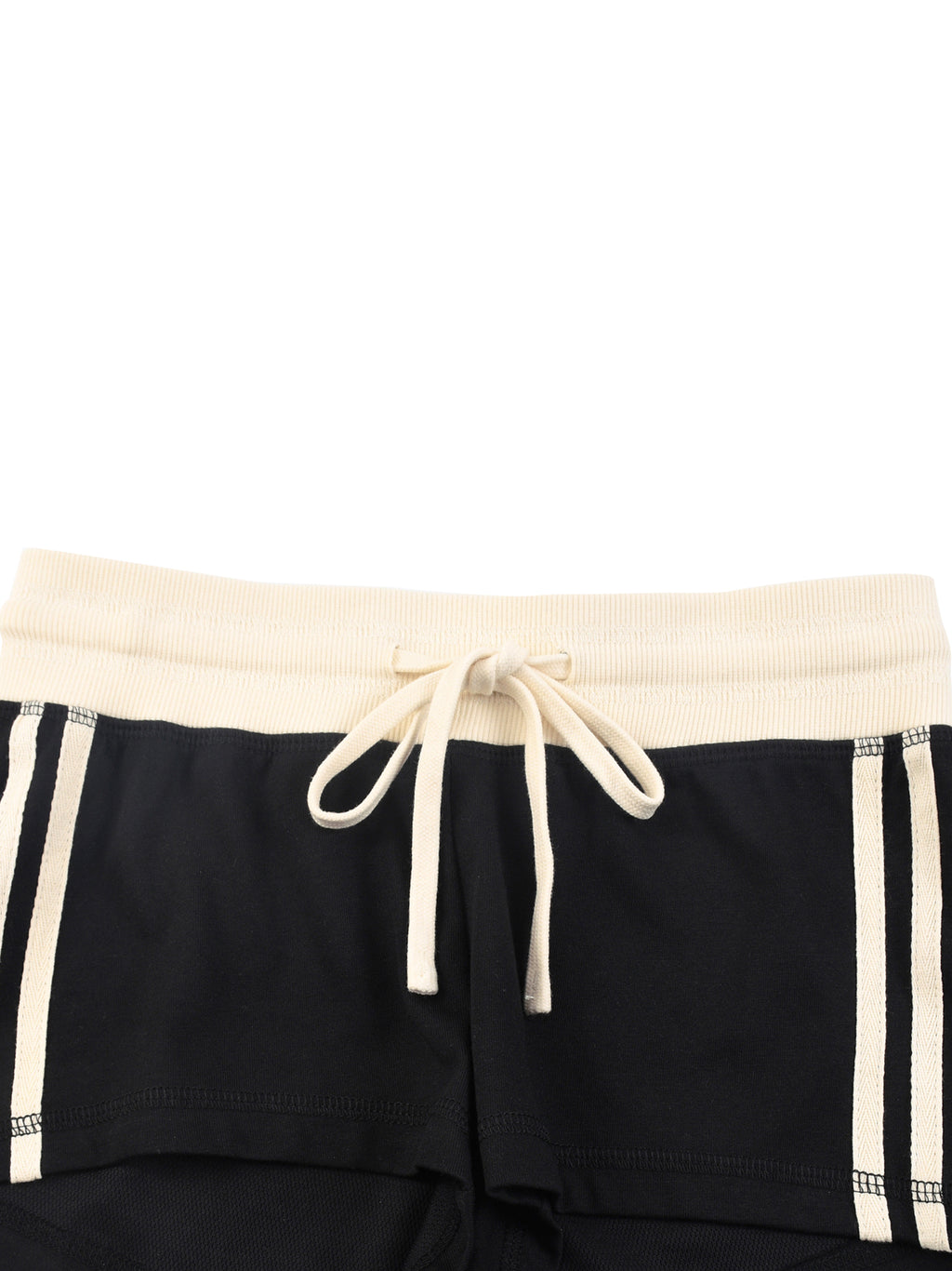 THE FLARE Women's Contrast Stripe Track Shorts