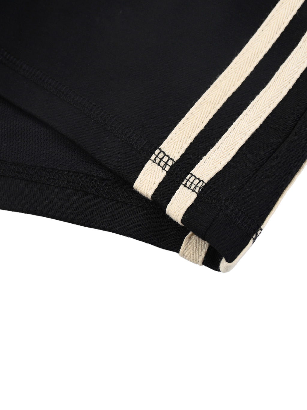 THE FLARE Women's Contrast Stripe Track Shorts