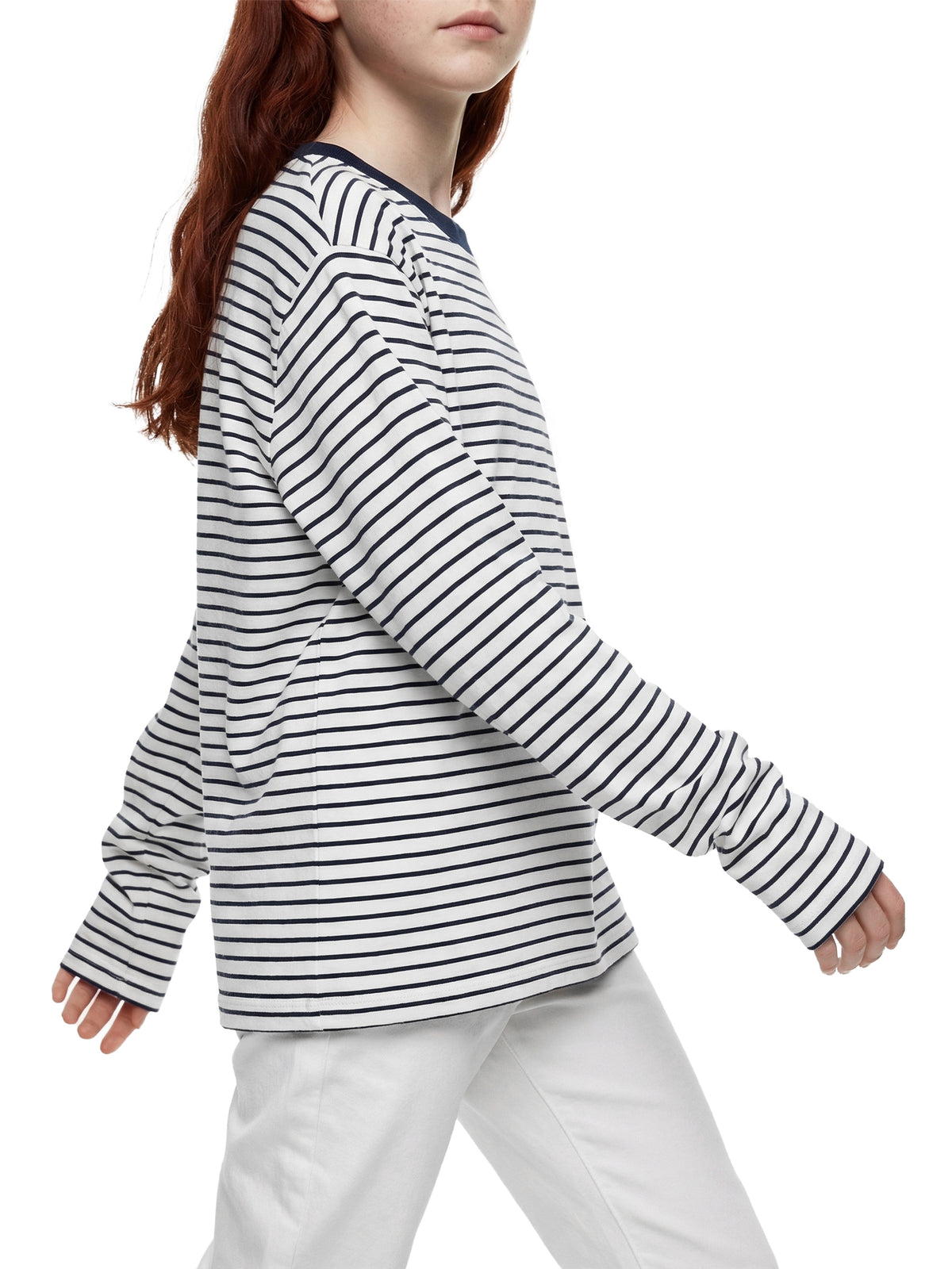 THE BOOST Kid's Striped Long Sleeve T-Shirt