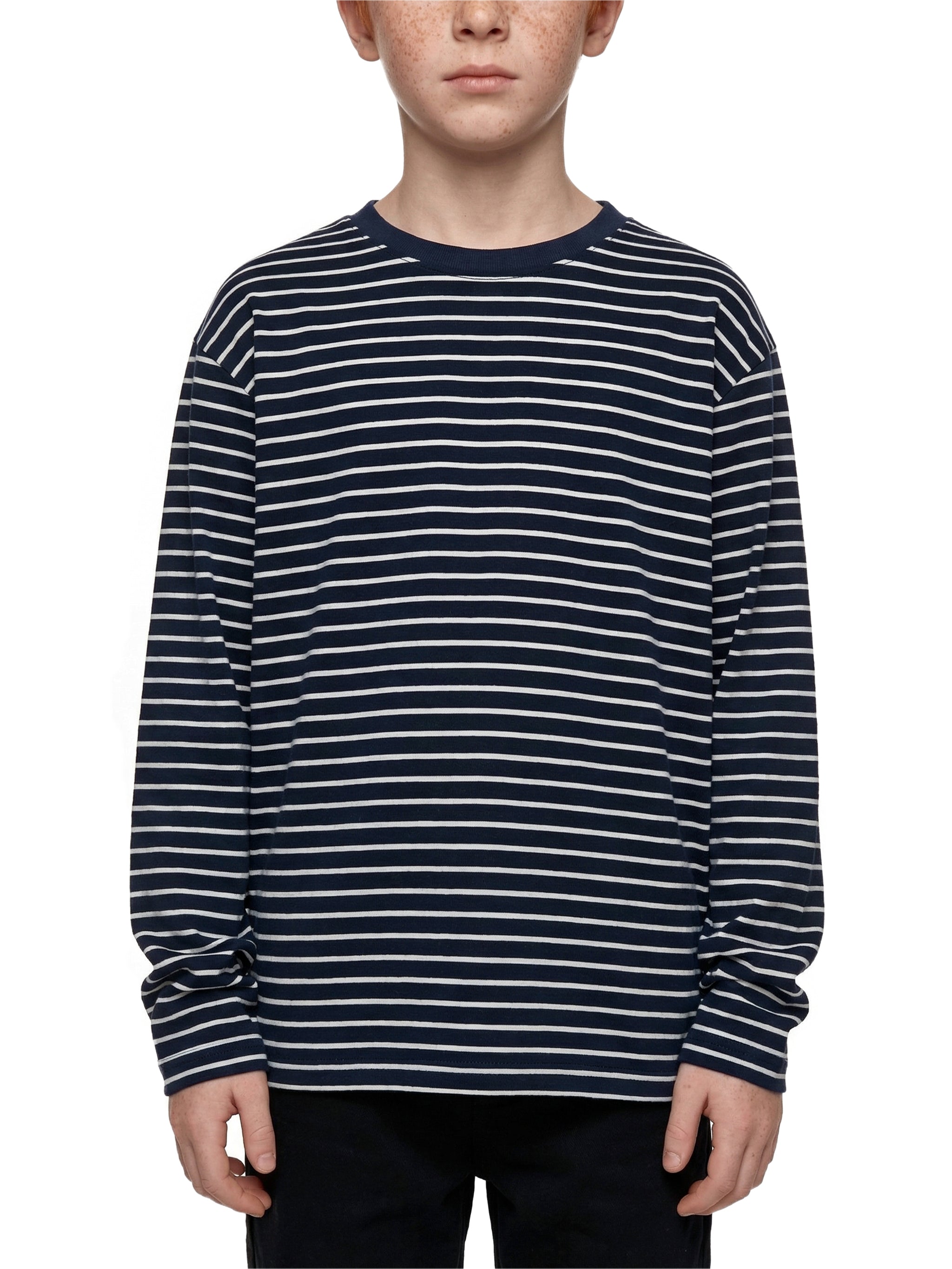 THE BOOST Kid's Striped Long Sleeve T-Shirt