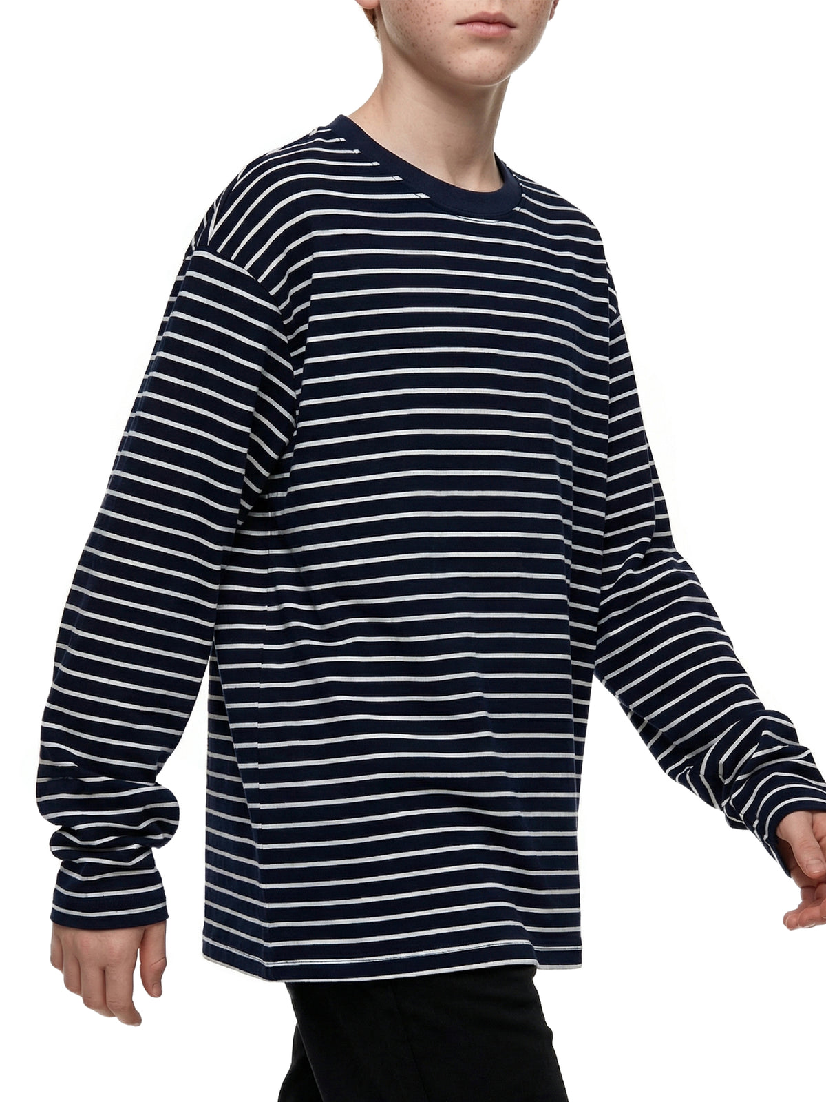 THE BOOST Kid's Striped Long Sleeve T-Shirt