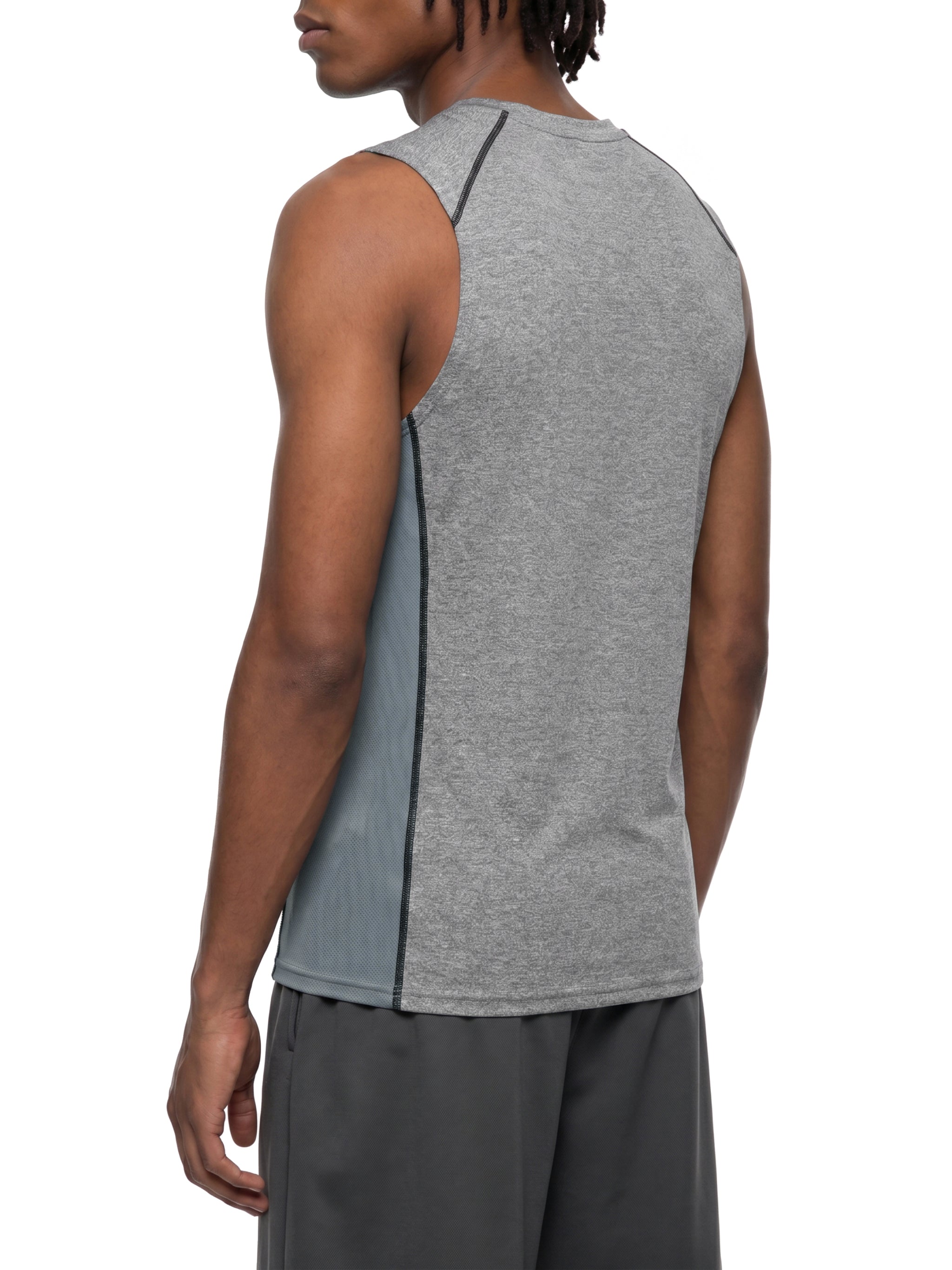 THE FLARE Performance Men's Slim-Fit Topstitch Tank Top