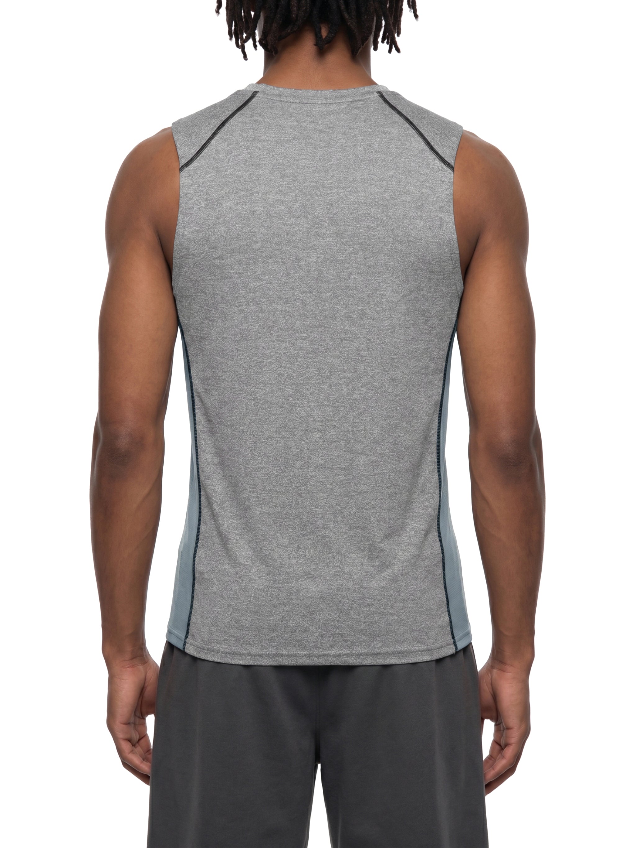 THE FLARE Performance Men's Slim-Fit Topstitch Tank Top