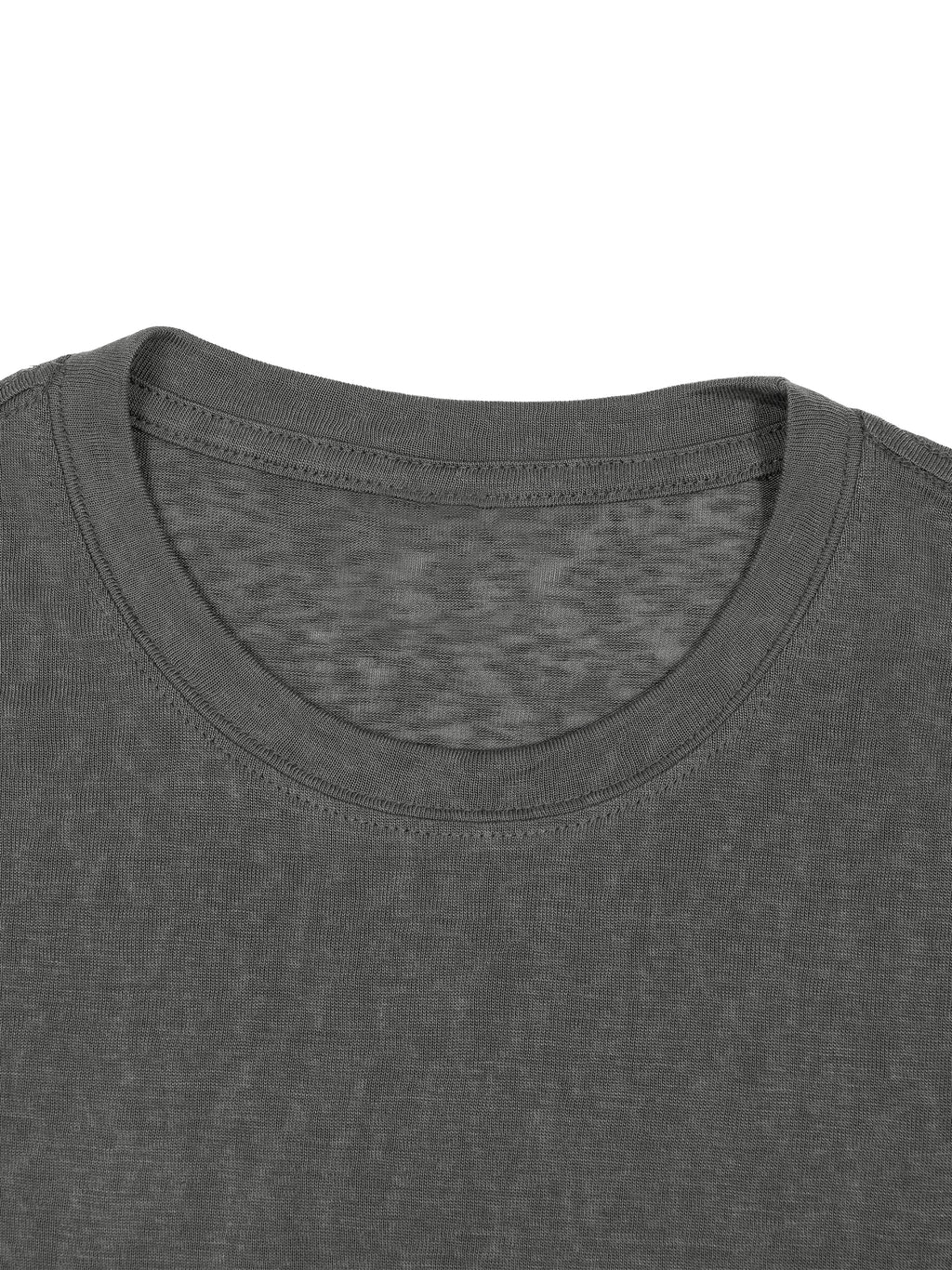THE FIREROCK Lightweight Men’s Sheer LYOCELL Blend Boxy T-Shirt