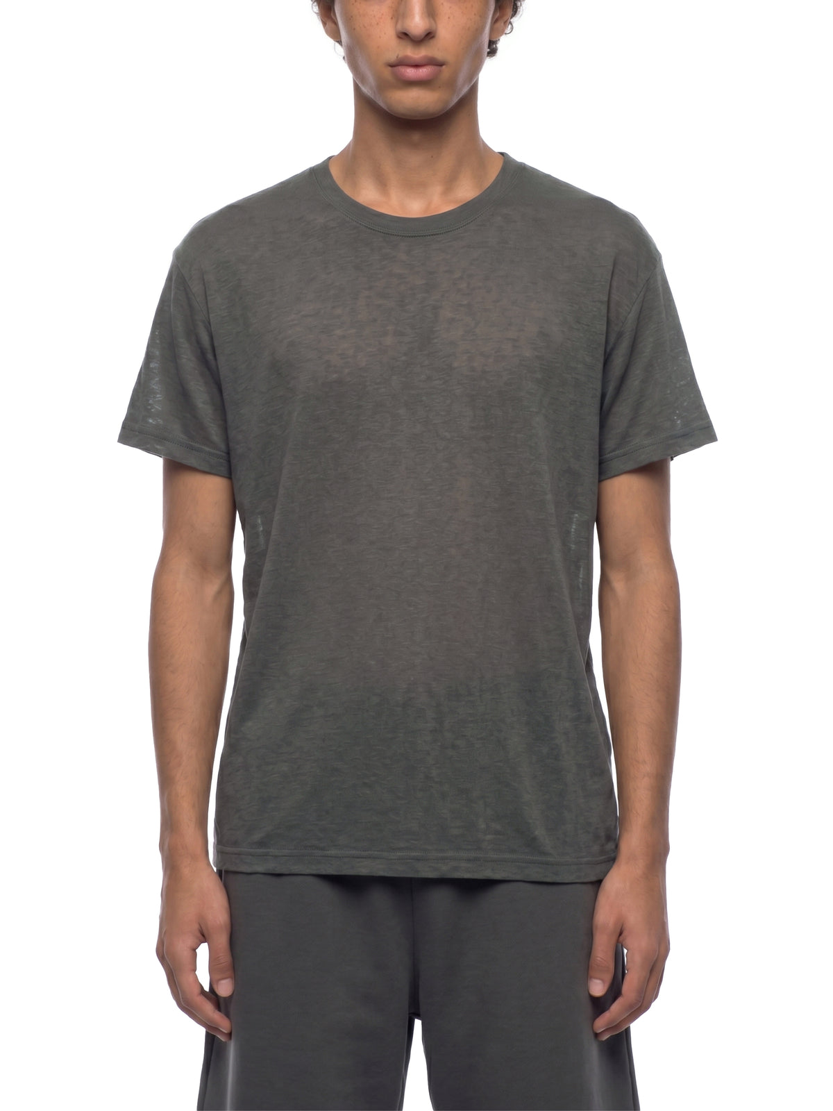 THE FIREROCK Lightweight Men’s Sheer LYOCELL Blend Boxy T-Shirt