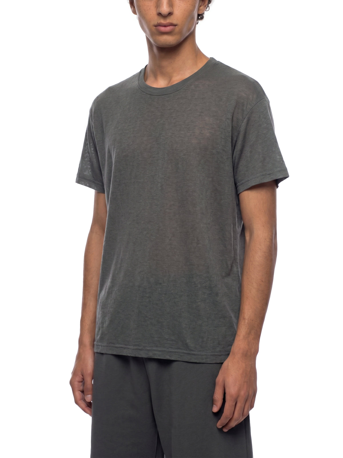 THE FIREROCK Lightweight Men’s Sheer LYOCELL Blend Boxy T-Shirt