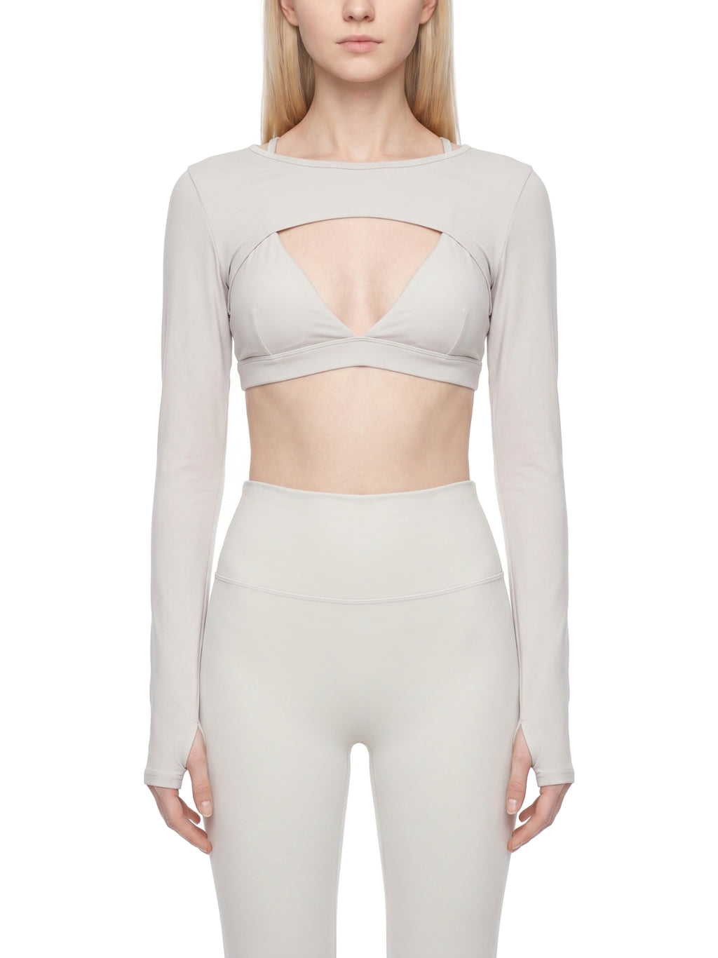 THE HEAT Women’s Stylish Cutout Long Sleeve Sports Shrug