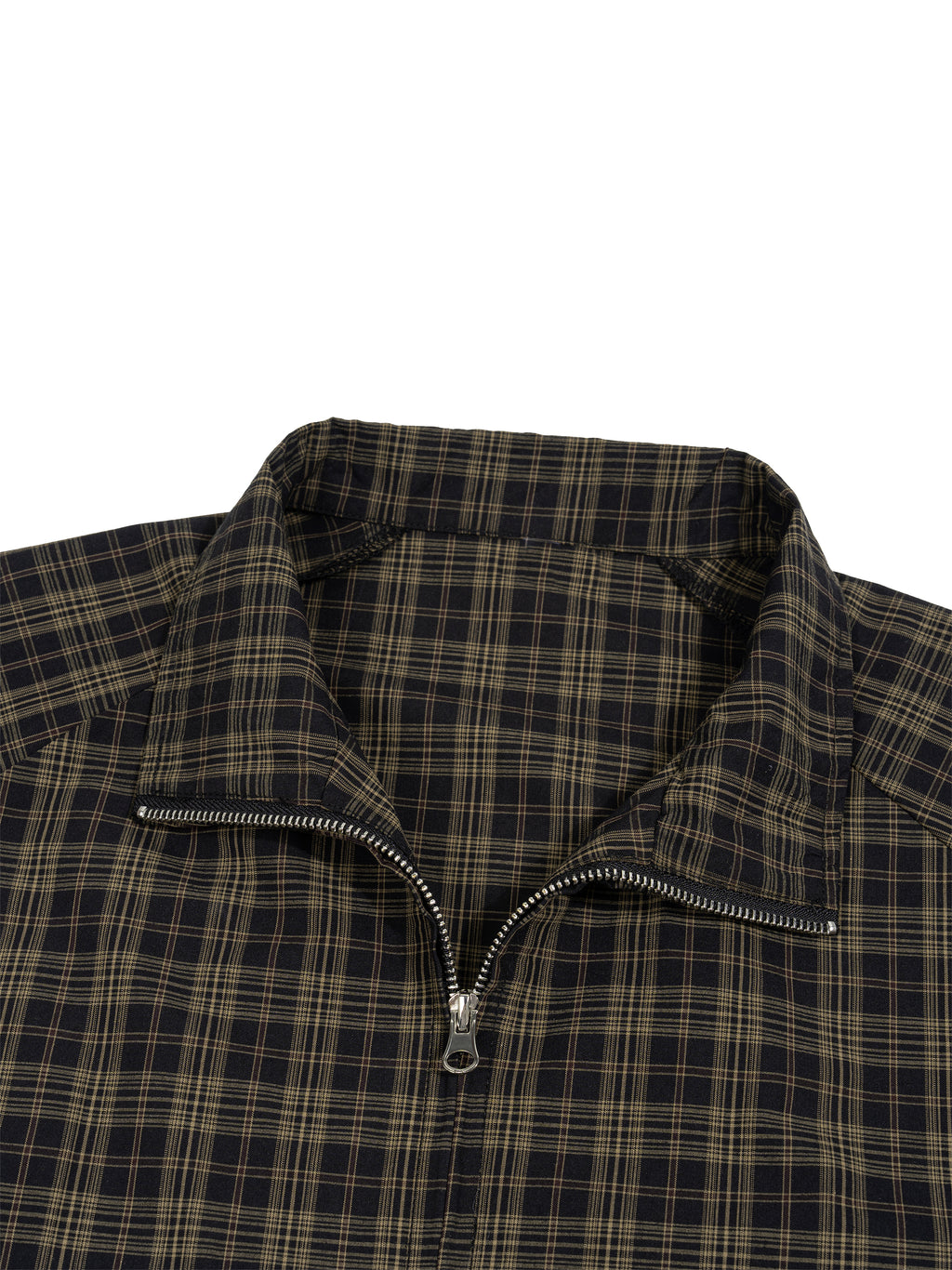 THE HEAT Unisex Plaid Full-Zip Track Jacket