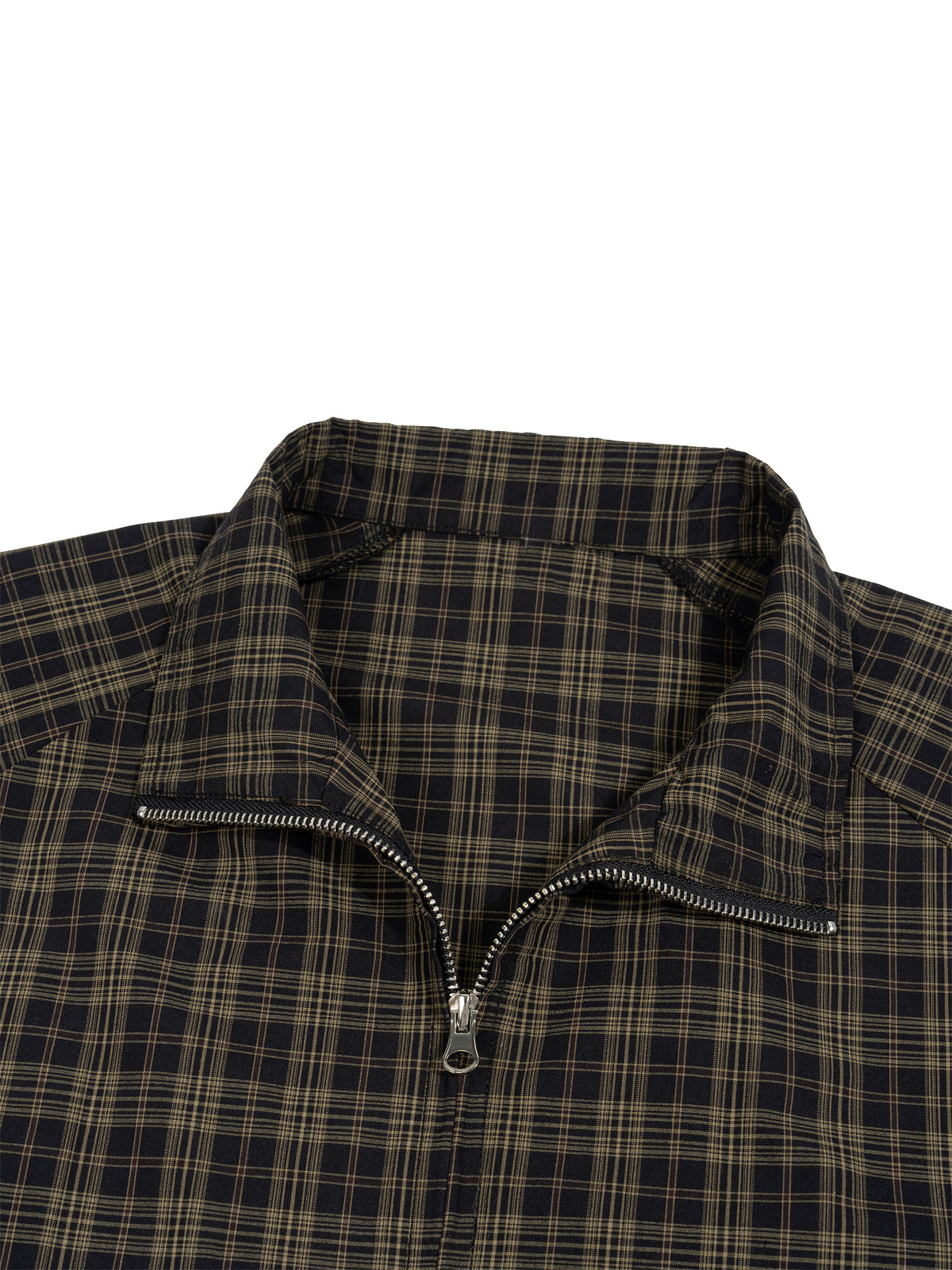 THE HEAT Unisex Plaid Full-Zip Track Jacket