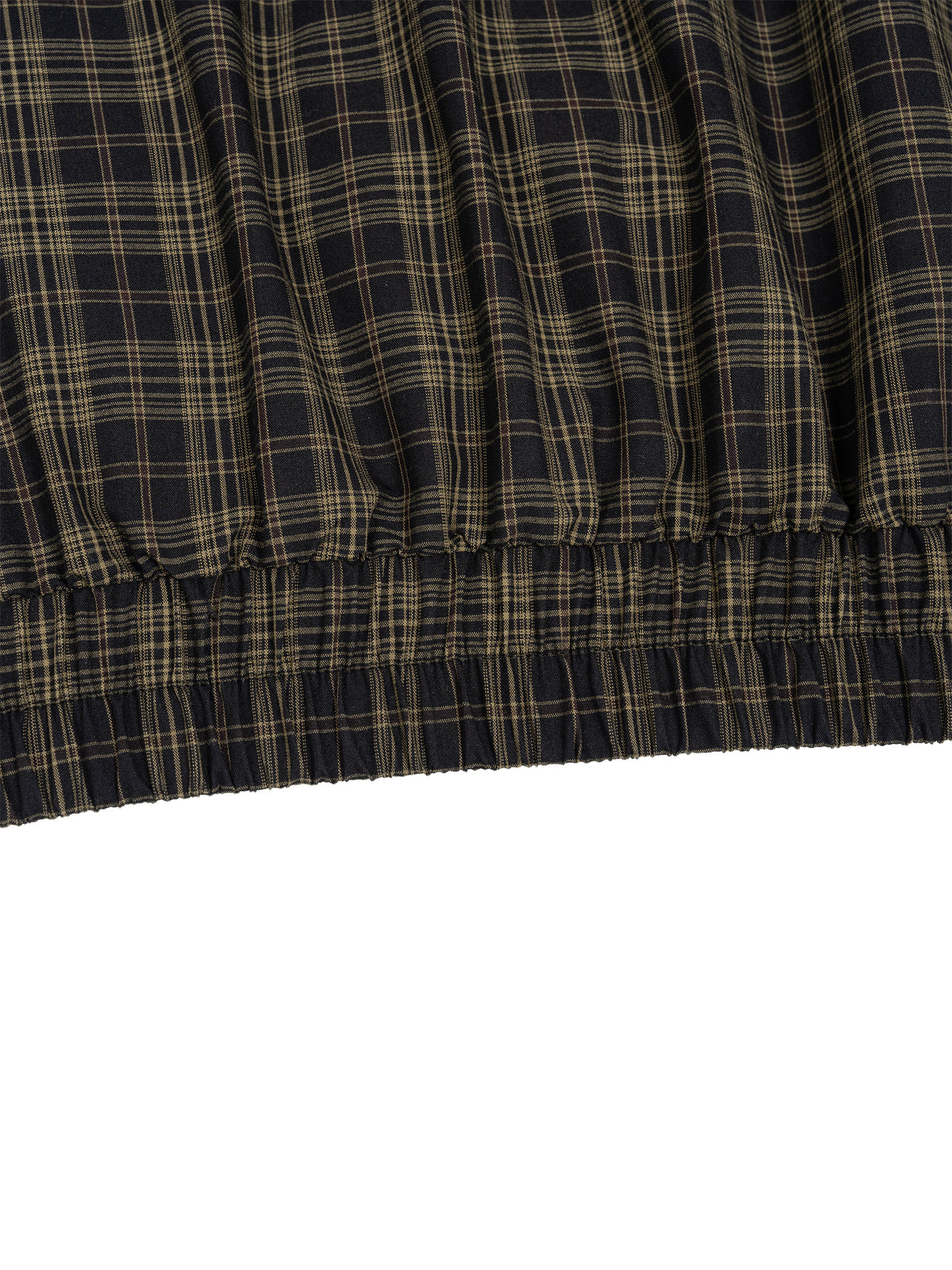 THE HEAT Unisex Plaid Full-Zip Track Jacket
