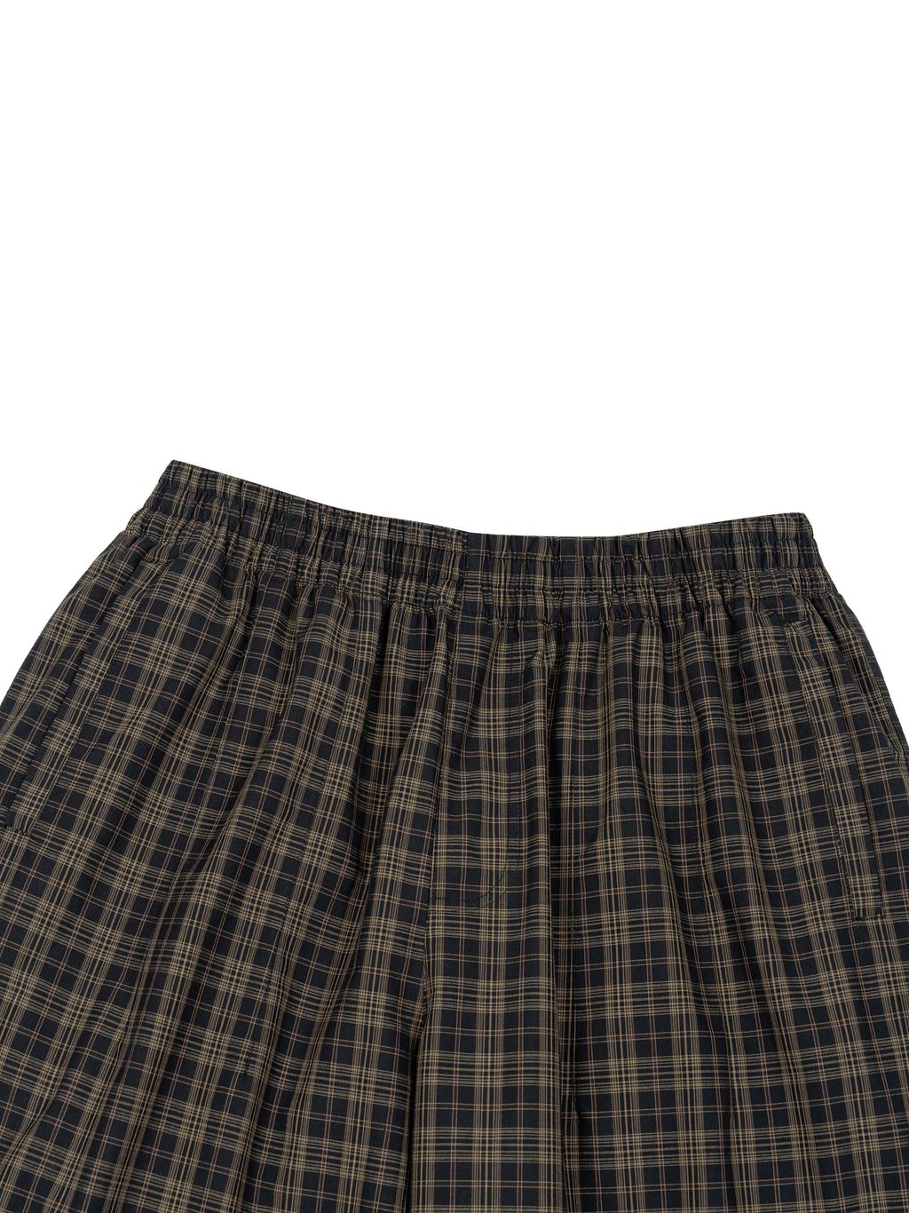 THE HEAT Unisex Plaid Wide Track Leg Pants